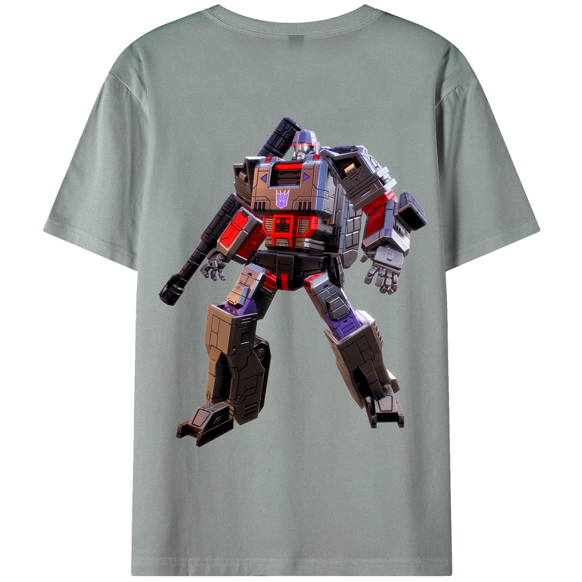 （画像用）  綿100％ メンズ半袖Tシャツ（バックプリント） 通気性